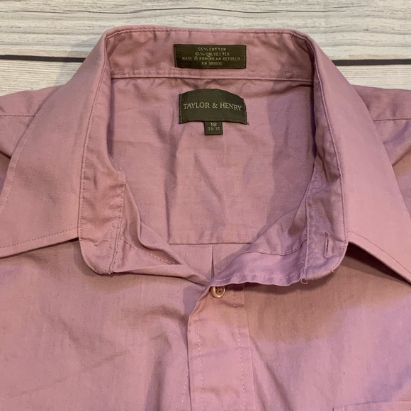 Men’s Taylor&Henry Button Down Shirt - Picture 3 of 3